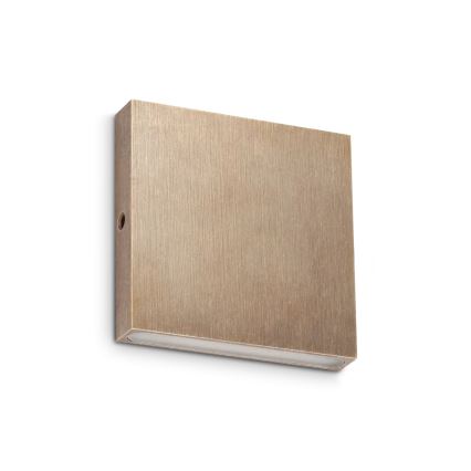 Ideal Lux - LED Außenwandleuchte POST-IT LED/3W/12V CRI 90 Messing