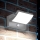 Ideal Lux - LED-Außenwandleuchte SWIPE mit Sensor, LED 21 W, 230 V, CRI 90, IP54, grau