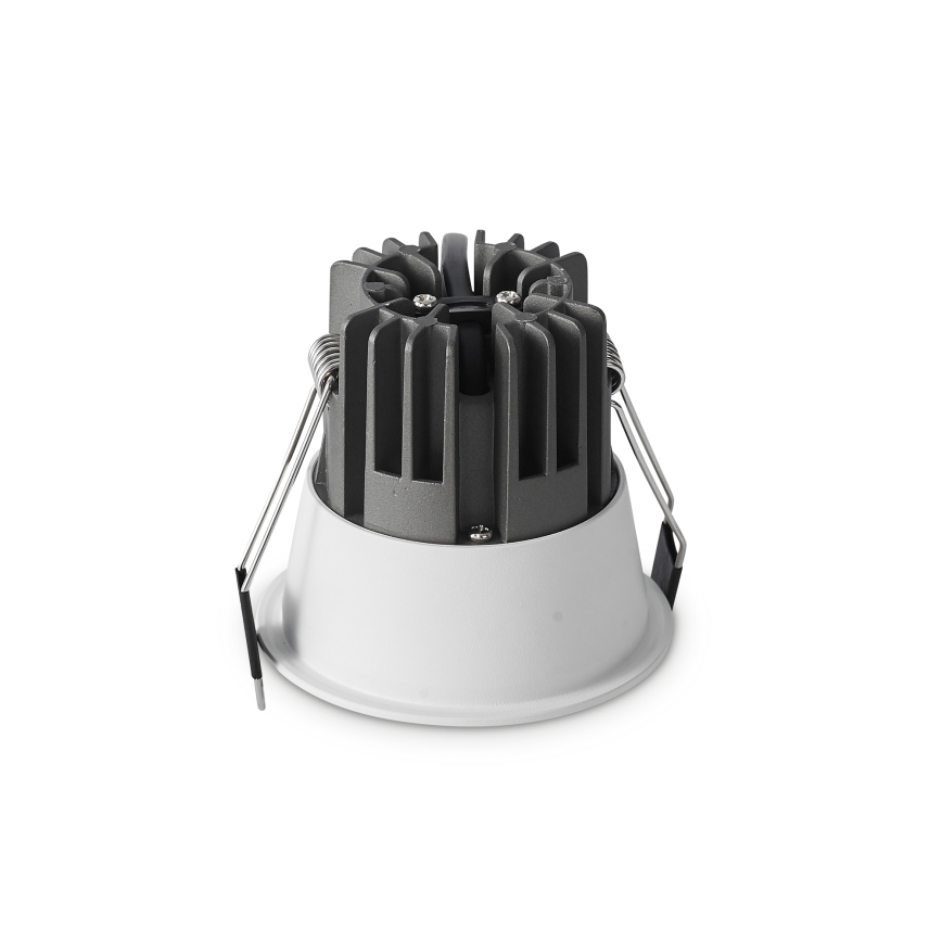 Ideal Lux - LED-Badezimmer-Einbaustrahler GAME TRIM LED/11W/230V 3000K CRI 90 Ø 8,5 cm IP65 weiß