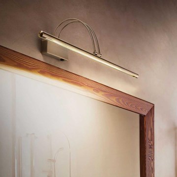 Ideal Lux - LED-Bilderleuchte BOW LED/8W/230V 76 cm CRI 90 golden