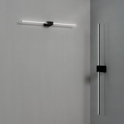 Ideal Lux - LED-Bildleuchte THEO LED/12W/230V 75 cm CRI 90 schwarz