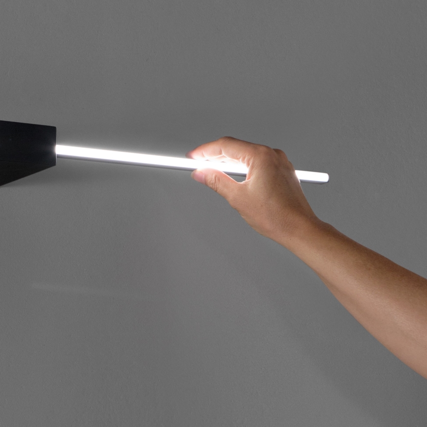 Ideal Lux - LED-Bildleuchte THEO LED/12W/230V 75 cm CRI 90 schwarz