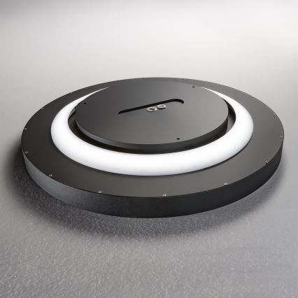 Ideal Lux - LED-Deckenleuchte FLY LED/26W/230V 2700K d 45 cm CRI 90 IP40 schwarz