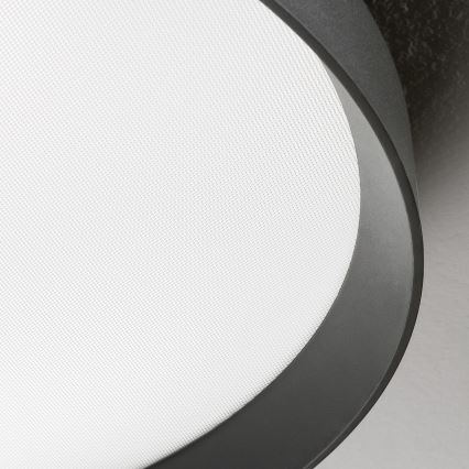 Ideal Lux - LED-Deckenleuchte FLY LED/26W/230V 2700K d 45 cm CRI 90 IP40 schwarz