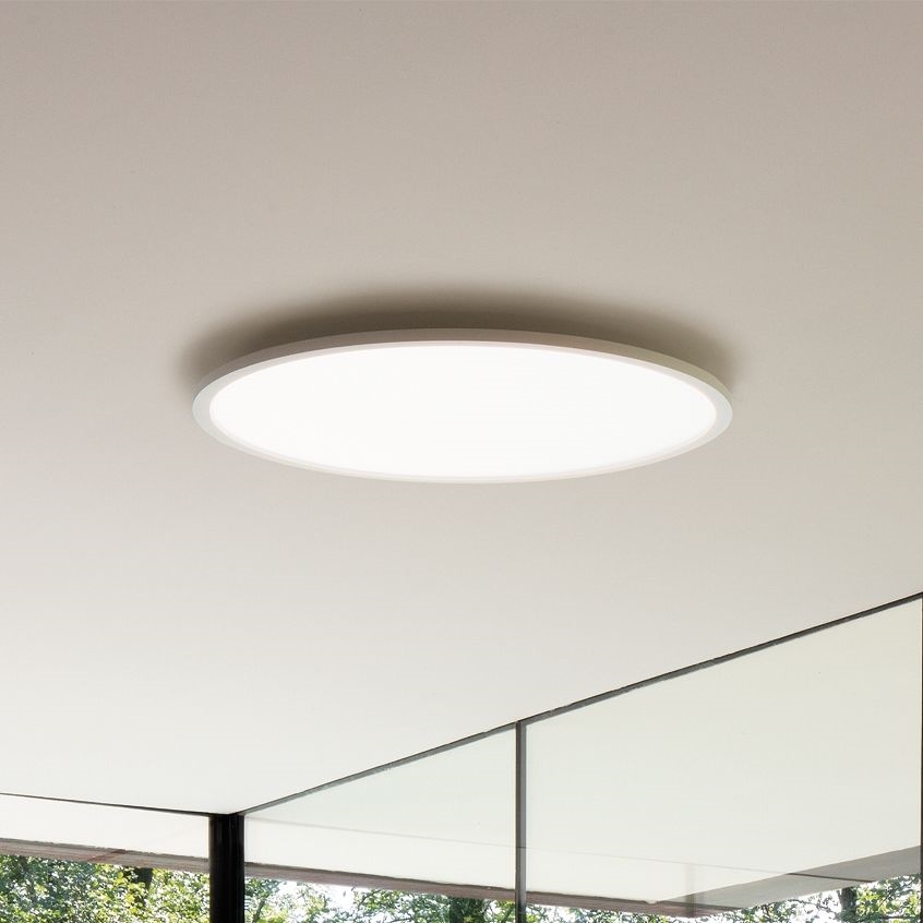 Ideal Lux - LED-Deckenleuchte FLY LED/68W/230V 2700K d 90 cm CRI 90 IP40 weiß