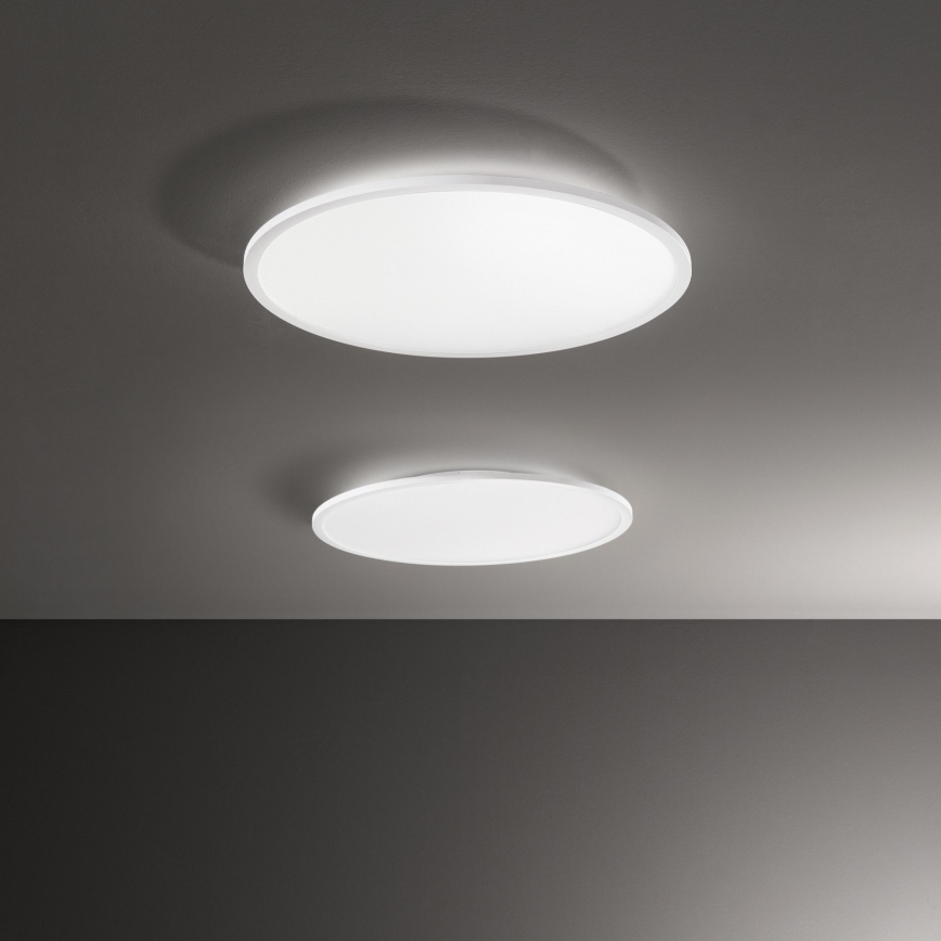 Ideal Lux - LED-Deckenleuchte FLY LED/68W/230V 3000K d 90 cm CRI 90 IP40 weiß