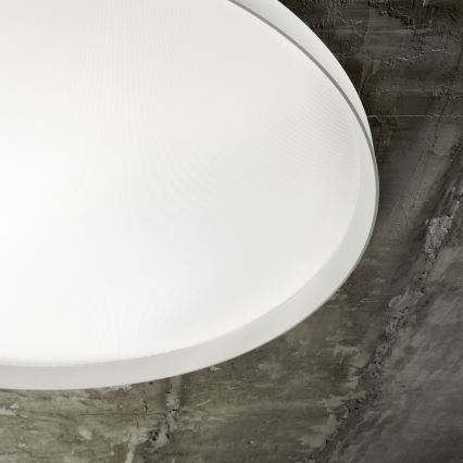 Ideal Lux - LED-Deckenleuchte FLY LED/68W/230V 3000K d 90 cm CRI 90 IP40 weiß