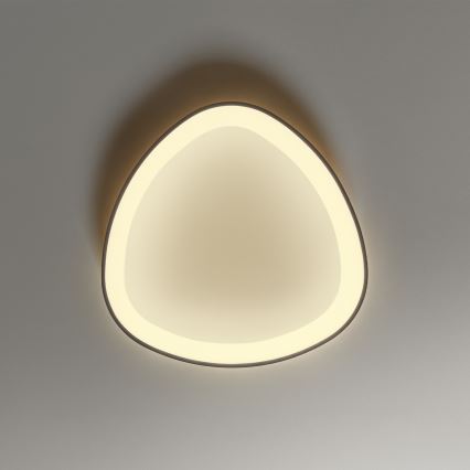 Ideal Lux - LED-Deckenleuchte GEMINI LED/23W/230V d 42,5 cm CRI 90 golden