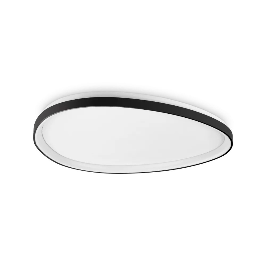 Ideal Lux - LED-Deckenleuchte GEMINI LED/42W/230V d 81 cm CRI 90 schwarz