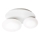Ideal Lux - LED-Deckenleuchte NINFEA 2xGX53/9W/230V weiß