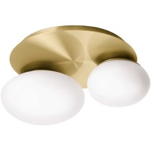 Ideal Lux - LED-Deckenleuchte NINFEA 2xLED/9W/230V golden