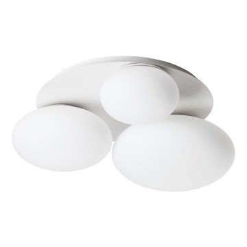 Ideal Lux - LED-Deckenleuchte NINFEA 3xGX53/9W/230V weiß