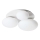 Ideal Lux - LED-Deckenleuchte NINFEA 3xGX53/9W/230V weiß