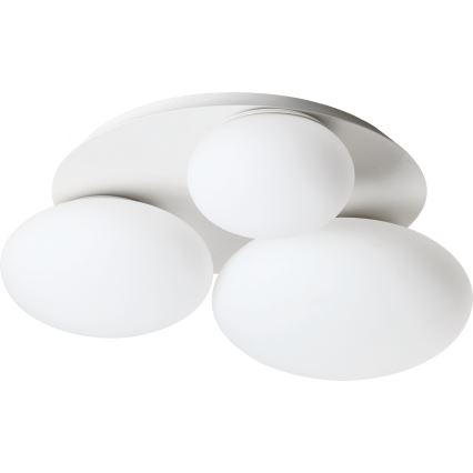 Ideal Lux - LED-Deckenleuchte NINFEA 3xGX53/9W/230V weiß