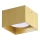 Ideal Lux - LED-Deckenleuchte SPIKE 1xGX53/9W/230V golden