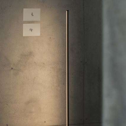 Ideal Lux - LED-dimmbare Stehleuchte YOKO LED/16W/230V CRI 90 schwarz