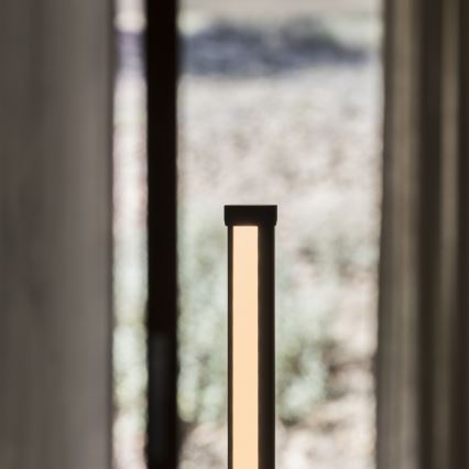 Ideal Lux - LED-dimmbare Stehleuchte YOKO LED/16W/230V CRI 90 schwarz