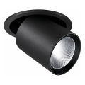 Ideal Lux - LED Einbau-Deckenspot NOVA LED/30W/230V 3000K CRI 90 Ø 15,4 cm schwarz