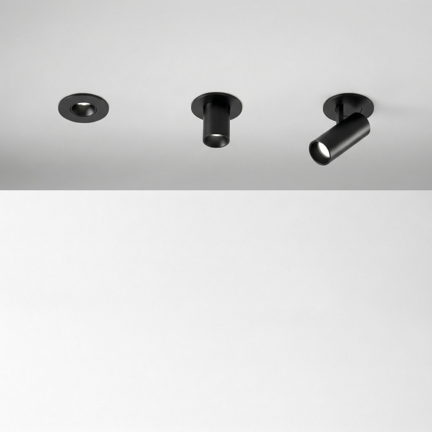Ideal Lux - Einbau-Spot NOVA LED/6W/230V 3000 K CRI 90 Ø 6,8 cm schwarz