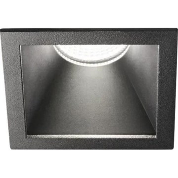 Ideal Lux - LED-Einbauleuchte GAME TRIM LED/11W/230V 3000K Ra 90 8,4x8,4 cm IP40 schwarz
