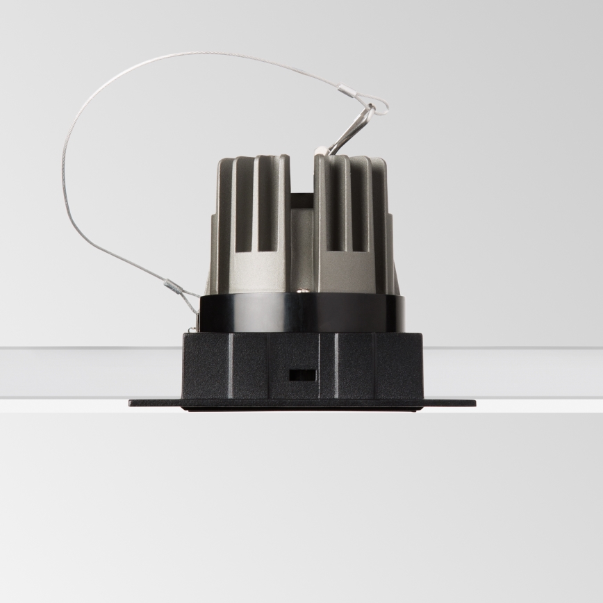 Ideal Lux - LED-Einbauleuchte GAME TRIM LED/11W/230V 3000K Ra 90 8,4x8,4 cm IP40 schwarz
