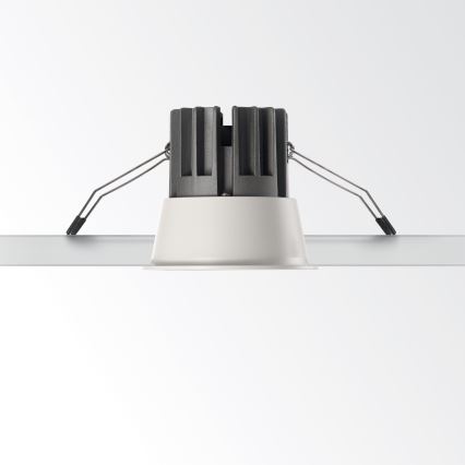 Ideal Lux - LED-Einbauleuchte GAME TRIM LED/11W/230V 3000K CRI 90 Ø 8,5 cm IP40 gold/weiß