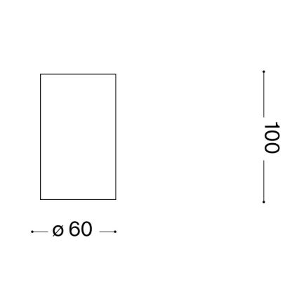 Ideal Lux - LED-Einbauleuchte LOOK 1xGU10/7W/230V CRI 90 Ø 6 cm Messing