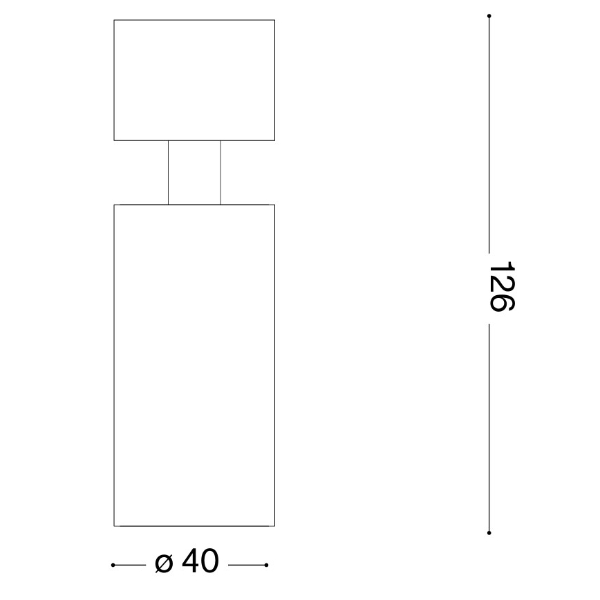 Ideal Lux - LED-Einbauspot DYNAMITE 1xGU10/7W/230V CRI 90 weiß