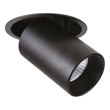 Ideal Lux - LED-Einbaustrahler NOVA LED/12W/230V 4000K CRI 90 Ø 10 cm schwarz