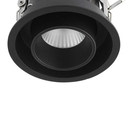 Ideal Lux - LED Einbau-Spot NOVA LED/12W/230V CRI 90 Ø 10 cm schwarz