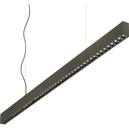 Ideal Lux - LED-Hängeleuchte an Kabel OFFICE LED/30W/230V 3000K CRI 90 schwarz