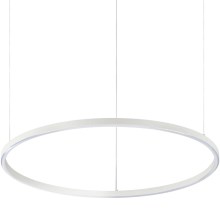 Ideal Lux - LED-Hängeleuchte an Schnur ORACLE SLIM LED/38W/230V d 70 cm weiß