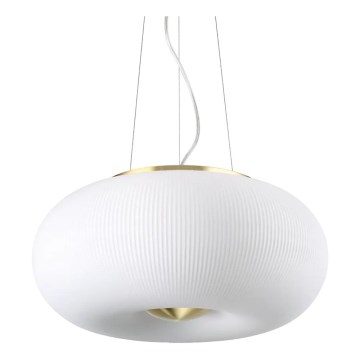 Ideal Lux - LED-Hängeleuchte ARIZONA 3xGX53/9W/230V d 40 cm weiß