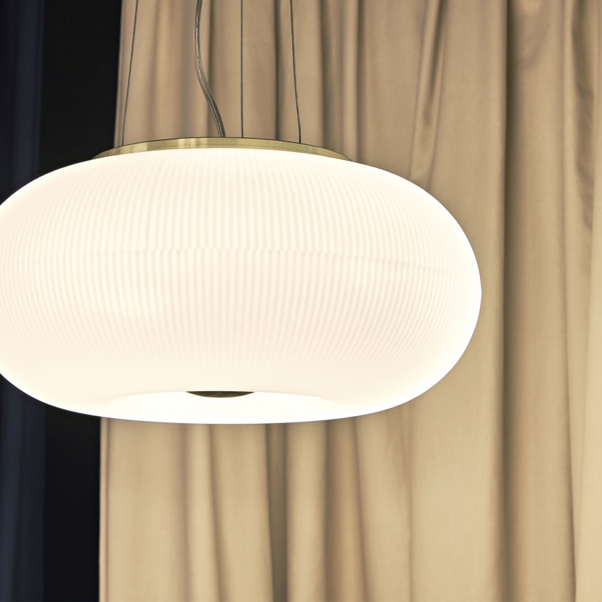 Ideal Lux - LED-Hängeleuchte ARIZONA 3xGX53/9W/230V d 40 cm weiß