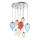 Ideal Lux - LED-Hängeleuchte CLOWN 8xG9/3W/230V d 50 cm bunt