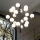 Ideal Lux - LED-Hängeleuchte COPERNICO 20xG9/3W/230V d 86 cm schwarz