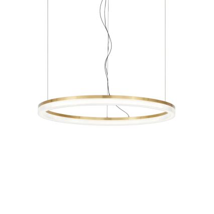 Ideal Lux - LED-Hängeleuchte CROWN LED/30W/230V 3000K d 60 cm CRI 90 Messing