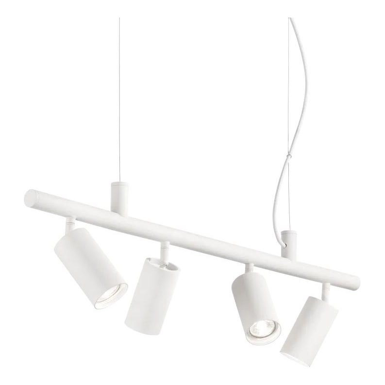 Ideal Lux - LED-Hängeleuchte DYNAMITE 4xGU10/7W/230V CRI 90 weiß