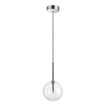 Ideal Lux - LED-Hängeleuchte EQUINOXE 1xG4/2W/230V d 15 cm glänzendes Chrom/klar