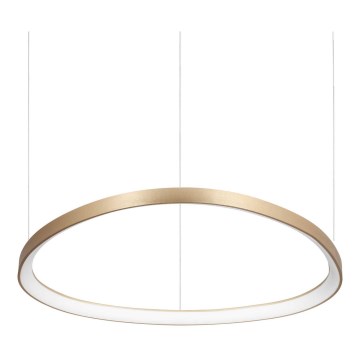 Ideal Lux - LED-Hängeleuchte GEMINI LED/59W/230V d 81 cm CRI 90 golden