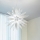 Ideal Lux - LED-Hängeleuchte LEAVES 12xG9/3W/230V d 80 cm weiß