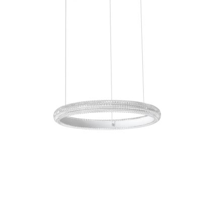 Ideal Lux - LED-Hängeleuchte MIRACLE LED/25W/230V d 40 cm CRI 90 matt Chrom