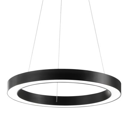 Ideal Lux - LED-Hängeleuchte ORACLE LED/28W/230V 3000K d 50 cm CRI 90 schwarz