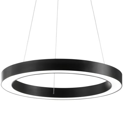 Ideal Lux - LED-Hängeleuchte ORACLE LED/35W/230V 3000K d 70 cm CRI 90 schwarz