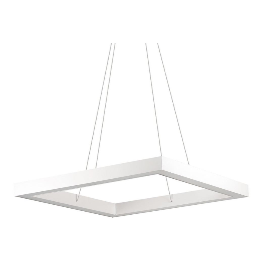 Ideal Lux - LED-Hängeleuchte ORACLE LED/39W/230V 3000K 60x60 cm weiß
