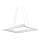 Ideal Lux - LED-Hängeleuchte ORACLE LED/39W/230V 3000K 60x60 cm weiß