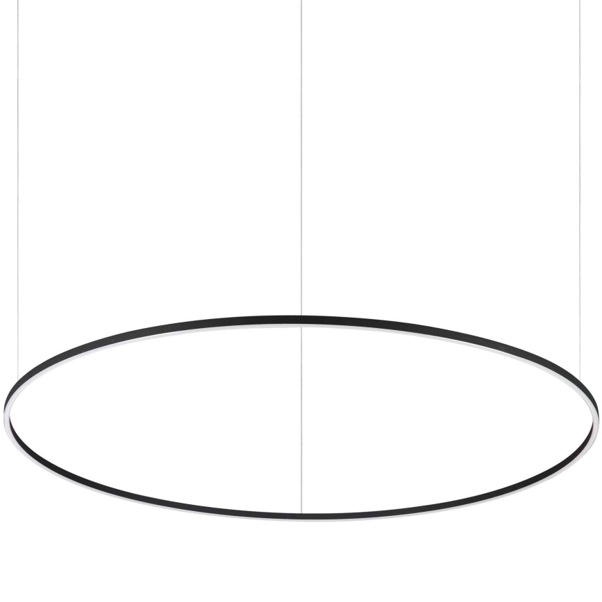 Ideal Lux - LED-Hängeleuchte ORACLE LED/89W/230V 3000K d 150 cm schwarz