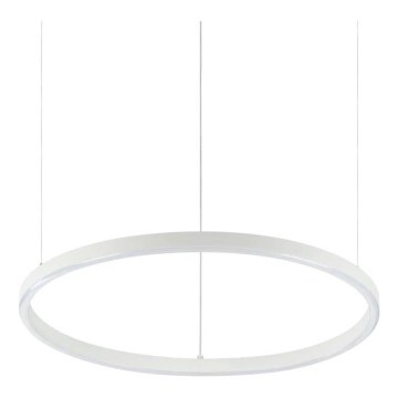 Ideal Lux - LED-Hängeleuchte ORACLE SLIM LED/29W/230V 2700K d 50 cm weiß