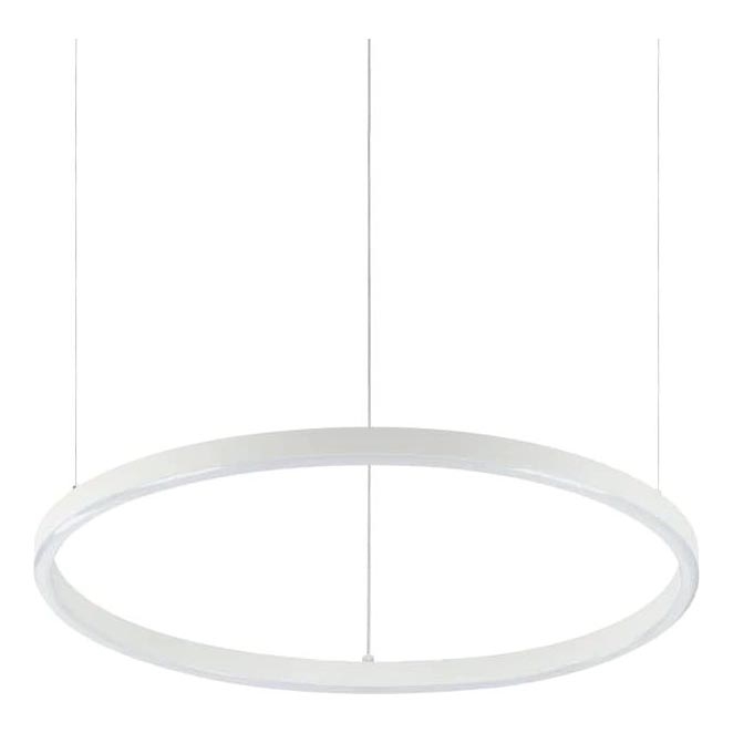 Ideal Lux - LED-Hängeleuchte ORACLE SLIM LED/32W/230V 3000K d 50 cm weiß