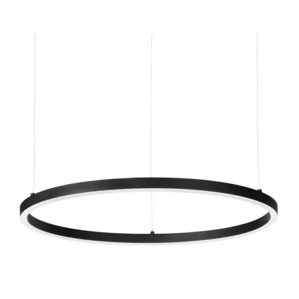 Ideal Lux - Dimmbare LED-Hängeleuchte ORACLE SLIM LED/39W/230V 3000K d 70 cm schwarz